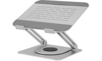 Icy Box Βάση Στήριξης για Laptop έως 17" Ασημί (IB-NH300-R)