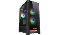 Cougar Duoface RGB Gaming Midi Tower Κουτί Υπολογιστή με Πλαϊνό Παράθυρο Μαύρο