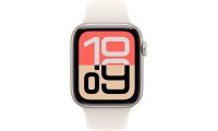Apple Watch SE 3 Aluminium 40mm Αδιάβροχο με Παλμογράφο (Starlight Aluminium Case with Starlight Sport Band - S/M)