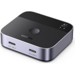 Ugreen USB 2.0 Hub 2 Θυρών με σύνδεση USB-C