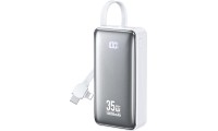 WK Power Bank 10000mAh USB-C/Lightning 35W Λευκό
