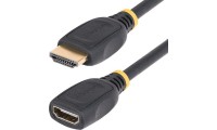 StarTech HDMI 2.0 Cable HDMI male - HDMI female 0.5m Μαύρο