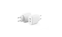 Alogic Φορτιστής Χωρίς Καλώδιο GaN με 2 Θύρες USB-C 40W Power Delivery Λευκός (WCG2X40-EU)