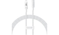 Baseus Braided USB-C to Lightning Cable 20W Λευκό 1m