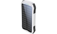 Boompods Neutron Ηλιακό Power Bank 10000mAh με 2 Θύρες USB-A Λευκό
