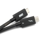 OWC Thunderbolt 4 male - Thunderbolt 4 male Μαύρο 2m (OWCCBLTB4C2.0M)
