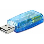 Nedis Εξωτερική USB 2.0 Κάρτα Ήχου