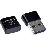 Philips Pico 32GB USB 3.0 Stick Μαύρο