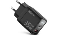 Xblitz Φορτιστής Χωρίς Καλώδιο GaN με Θύρα USB-A και Θύρα USB-C 20W Power Delivery Λευκός (XC1)