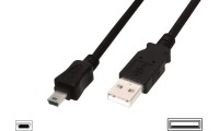 Digitus USB 2.0 Cable USB-A male - mini USB-B male 1m