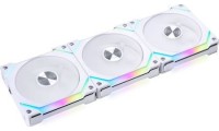 Lian Li UNI FAN SL120 V2 Case Fan 120mm με ARGB Λευκό (3-Pack)