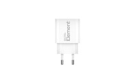Element Φορτιστής GaN USB-A/ USB-C 20W Λευκό