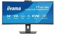 Iiyama ProLite XCB3497WQSNPH-B1 Ultrawide VA Curved Monitor 34" QHD 3440x1440