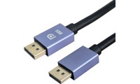 Καλώδιο Powertech DisplayPort Male-Male 1m Μαύρο