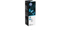 HP 31 Μελάνι Εκτυπωτή InkJet Κυανό (1VU26AE)