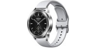 Xiaomi Watch S3 Αδιάβροχο με Παλμογράφο (Ασημί)