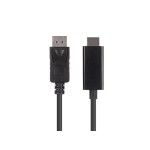 Lanberg Cable DisplayPort male - HDMI male 1m Μαύρο (CA-DPHD-11CC-0010-BK)