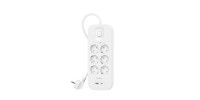 Belkin Πολύπριζο Ασφαλείας Connect White 6 AC outlets 2m