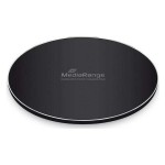 MediaRange Ασύρματος Φορτιστής (Qi Pad) 15W Μαύρος (MRMA118)