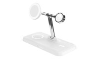 Hyper Φορτιστής Magsafe 15W Λευκός (HyperJuice QI2)
