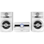 Panasonic Ηχοσύστημα 2.0 SC-UX104 300W (HiFi) με CD / Digital Media Player και Bluetooth Λευκό