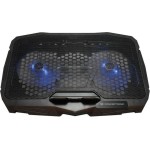 Conceptronic THANA07B Ergo Cooling Pad για Laptop έως 17" με 2 Ανεμιστήρες 