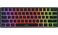 Genesis Thor 660 G2 Gaming Μηχανικό Πληκτρολόγιο 60% με Gateron Brown διακόπτες και RGB φωτισμό (Αγγλικό US)