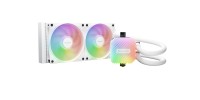 Be Quiet Light Loop Υδρόψυξη Επεξεργαστή Διπλού Ανεμιστήρα 120mm για Socket AM4/AM5/1700/1200/115x με ARGB Φωτισμό Λευκή