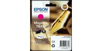 Epson 16XL Μελάνι Εκτυπωτή InkJet Ματζέντα (C13T16334010 C13T16334012)