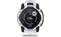 Garmin Instinct 3 Solar Aluminium 45mm Αδιάβροχο Smartwatch με Παλμογράφο Whitestone and Blue Limited Edition