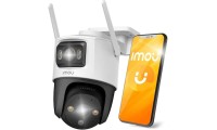 Imou Cruiser Dual IP Dual Κάμερα Παρακολούθησης Wi-Fi 3+3MP Αδιάβροχη με Αμφίδρομη Επικοινωνία και Φακό 3.6mm
