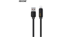 WK Wdc-27i USB-A to Lightning Cable 12W Μαύρο 1m