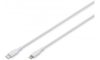 Digitus USB-C to Lightning Cable 60W Λευκό 1m