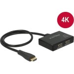 DeLock Adapter HDMI To 2 x HDMI 4K 87700