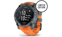 Garmin Instinct 3 Solar Aluminium 50mm Αδιάβροχο Smartwatch με Παλμογράφο (Twilight with Solstice Band)