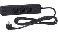 APC Πολύπριζο 3 Θέσεων με 2 USB-A και Καλώδιο 3m
