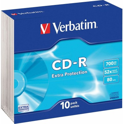 Verbatim CD-R 700MB 10 pieces (43415)
