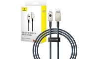 Baseus Braided USB-A to Lightning Cable Μαύρο 1m