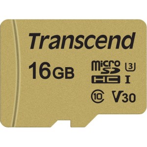 Transcend 500S microSDHC 16GB U3 V30