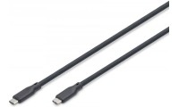 Digitus USB 2.0 Cable USB-C male - USB-C male Μαύρο 0.5m