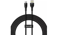 Baseus Flash 2 USB 2.0 Cable USB-C male - USB-A 100W Μαύρο 2m
