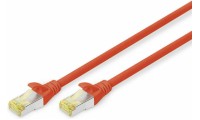 Digitus S/FTP Cat.6a Καλώδιο Δικτύου Ethernet 5m Κόκκινο