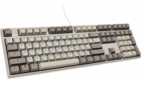 Ducky Origin Vintage Gaming Μηχανικό Πληκτρολόγιο με Cherry MX Red διακόπτες και RGB φωτισμό (Αγγλικό US) Light Grey