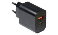 Inter-Tech Φορτιστής Χωρίς Καλώδιο 20W Power Delivery Μαύρος (88882226)