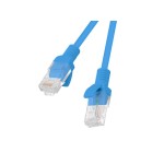 Lanberg U/UTP Cat.6 Καλώδιο Δικτύου Ethernet 1m Μπλε