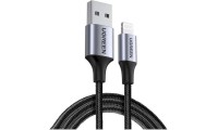 Ugreen US199 Braided USB to Lightning Cable Μαύρο 1m