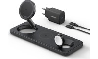 Anker Ασύρματος Φορτιστής Qi2 και Καλώδιο USB-C - USB-C 15W Μαύρος (MagGo)
