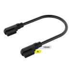 Corsair iCUE LINK Cable, 2x 135mm with Slim 90° connectors Μαύρο