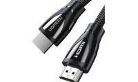 Ugreen HD140 HDMI 2.1 Braided Cable HDMI male - HDMI male 1m Μαύρο