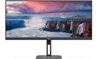 AOC U34V5C Ultrawide VA Monitor 34" QHD 3440x1440 με Χρόνο Απόκρισης 4ms GTG